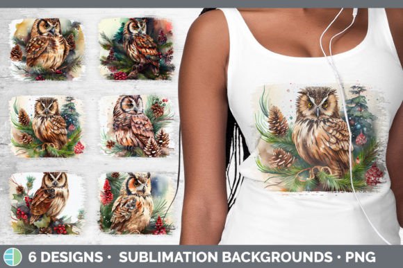 Christmas Owl Distressed Sublimation Bac: A Seller's Review