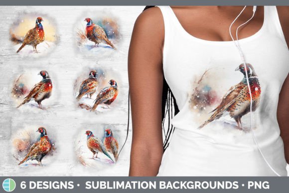 Christmas Pheasant Background Grunge S Review
