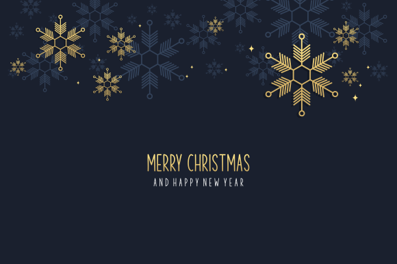 Christmas Snowflakes Elements Ornaments: Festive Illustrations