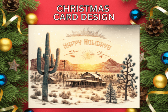 Desert Christmas Card Design: A Stitcher's Review