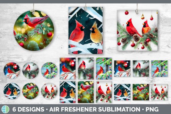 Review: Christmas Cardinals Air Freshener Subl Design