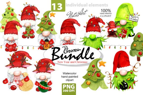 Review: Christmas Gnome Illustrations for Sellers
