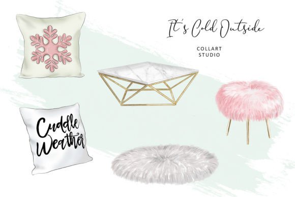 Review: Christmas Illustrations Furniture, Decor for Embroidery