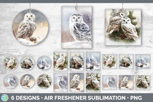 Review: Christmas Snowy Owl Air Freshener Subl Design
