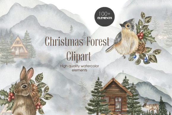 Reviewing Christmas Forest Clipart for Holiday Embroidery