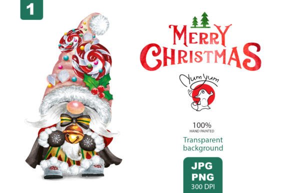 Sweet Christmas Gnome: Festive Illustrations for Crafters